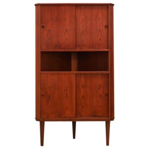 Corner cabinet teak, Danish design, 70's