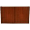 Hanging cabinet mahogany, Danish design, 60's