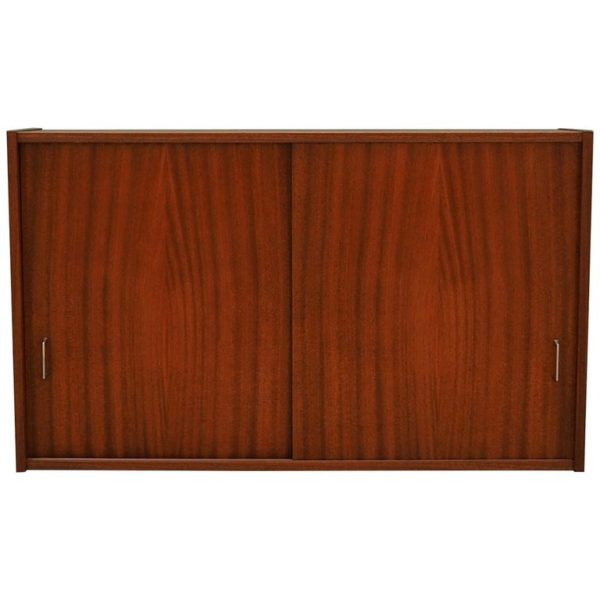 Hanging cabinet mahogany, Danish design, 60's