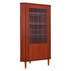 Corner cabinet teak, Danish design, 60's
