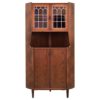 Corner cabinet oak, Danish design, 60's