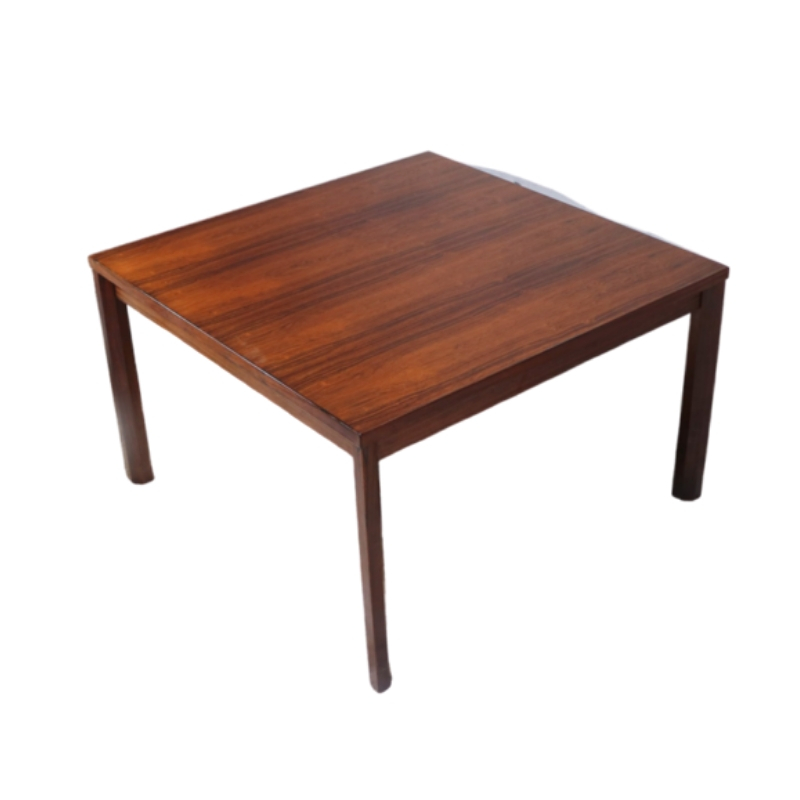 1960’s mid century modern Danish solid rosewood coffee table