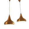 Danish copper pendant lights set of 2 lights Danish copper pendant lights set of 2 lights