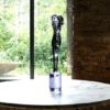 Giant Murano Art Glass Maestro Rosin Lovers Sculpture, Italy
