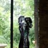 Giant Murano Art Glass Maestro Rosin Lovers Sculpture, Italy