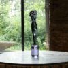 Giant Murano Art Glass Maestro Rosin Lovers Sculpture, Italy