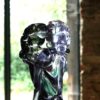 Giant Murano Art Glass Maestro Rosin Lovers Sculpture, Italy