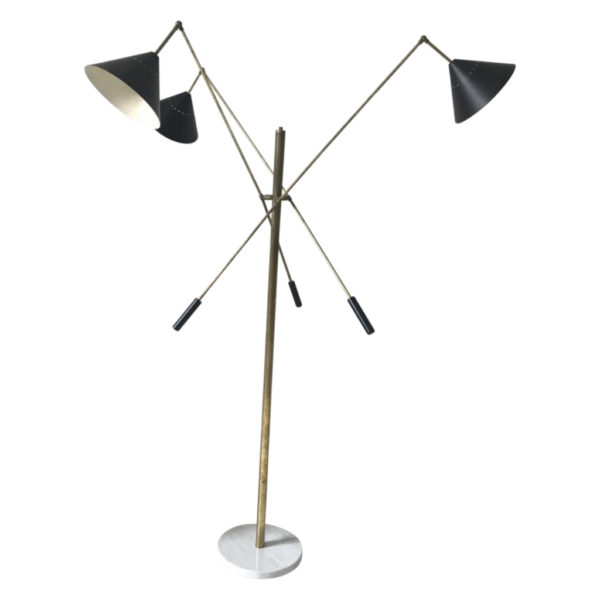 Italian Floor Lamp in the Style of 1960 Angelo Lelli (Arredoluce)