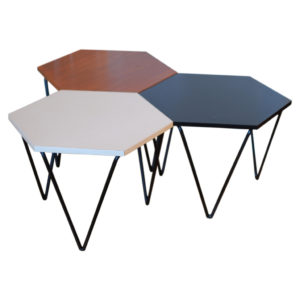 1950s Mid-Century Modern Gio Ponti for Isa Side Tables - Set of 3