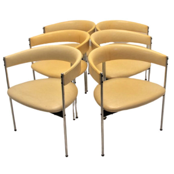 Three-Legged Chair Design Dieter Waeckerlin for Idealheim