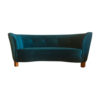 Danish Banana Sofa by Slagelse Møbelværk