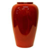 Red Vintage Vase by Scheurich 1970s, W. Germany Red Vintage Vase by Scheurich 1970s, W. Germany