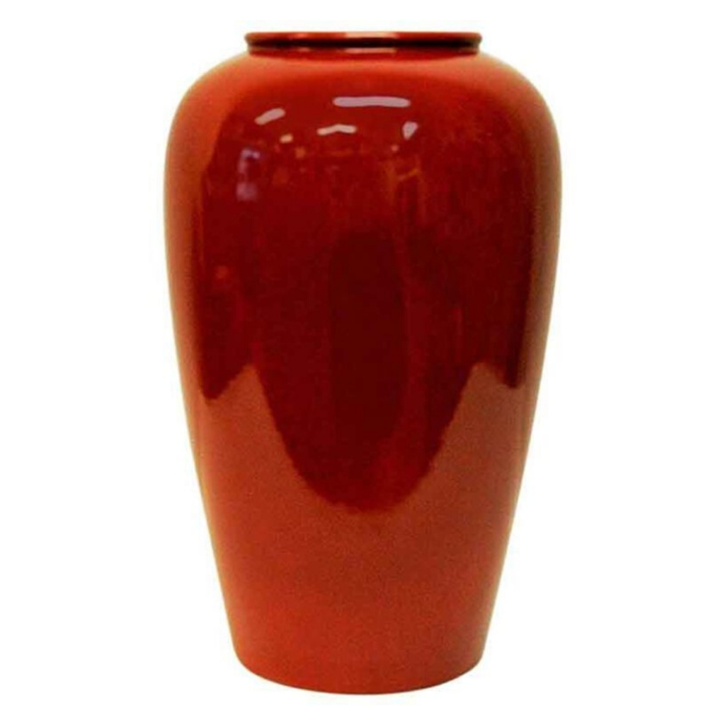 Red Vintage Vase by Scheurich 1970s, W. Germany