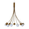 Brass Mid-Century Italian Chandelier