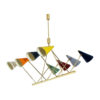 Mid Century Style Italian Diabolo Chandelier