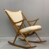 Pair of Danish Rocking Chair by Frank Reenskaug for Bramin, 1960s