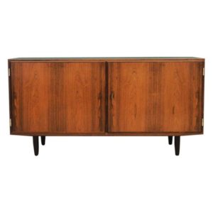 Rosewood cabinet, Danish design, 1960s, designer: Carlo Jensen, producer: Hundevad