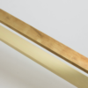 Brass & Opaline Glass Stella Angel Wall Lamp