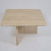 French Travertine marble Design table set 1960's