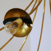 Brass Mid-Century Italian Chandelier