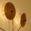 Brass Mid Century Italian Style Chandelier