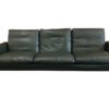 Danish Three Seater leather Sofa by Hans Olsen
