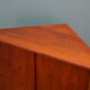 Corner cabinet teak, Danish design, 70's