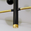 Mid-Century Italian Style Brass Chandelier Mid-Century Italian Style Brass Chandelier
