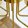 Mid-Century Italian Style Brass Chandelier Mid-Century Italian Style Brass Chandelier