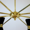 Mid Century Stilnovo Style Chandelier
