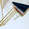 Mid Century Style Italian Diabolo Chandelier