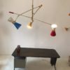 Modern Stilnovo Style Chandelier