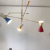 Modern Stilnovo Style Chandelier