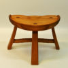 Norwegian Pine stool from Krogenæs Møbler 1970s Norwegian Pine stool from Krogenæs Møbler 1970s