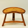 Norwegian Pine stool from Krogenæs Møbler 1970s Norwegian Pine stool from Krogenæs Møbler 1970s