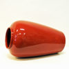Red Vintage Vase by Scheurich 1970s, W. Germany Red Vintage Vase by Scheurich 1970s, W. Germany