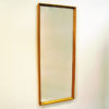 Vintage Oak Wallmirror by Nyge Verken Nyköping - Sweden 1960s