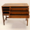 Scandinavian Rosewood wooden chest of drawers TV cabinet wall cabinet