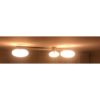 Modern - Angelo Lelli Style Italian Brass and Opaline Pendant Light