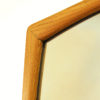 Vintage Oak Wallmirror by AB Nybrofabriken - Sweden 1960s