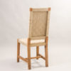 Mid-Century Dining Chairs in Pine and Straps, France, 1950s, Set of 3