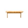 Chestnut Bench With Vee Legs Chestnut Bench With Vee Legs