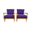 Armchairs by Etienne-Henri Martin model SK250 Armchairs by Etienne-Henri Martin model SK250