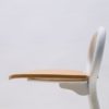 Metal and Wood Bar Stools with Footrests, 1980s, Set of 5