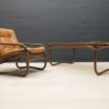 Italian Bamboo, Rattan, and Leather Armchair, 1960s Italian Bamboo, Rattan, and Leather Armchair, 1960s