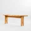 Chestnut Bench With Vee Legs
