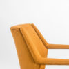 Mid-Century Teak and Baghera Fabric Armchair