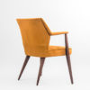Mid-Century Teak and Baghera Fabric Armchair