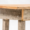 Oak and acacia side table