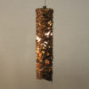 Brutalist pair of cylindershaped Copper Ceilinglamps 1960`s, Sweden Brutalist pair of cylindershaped Copper Ceilinglamps 1960`s, Sweden